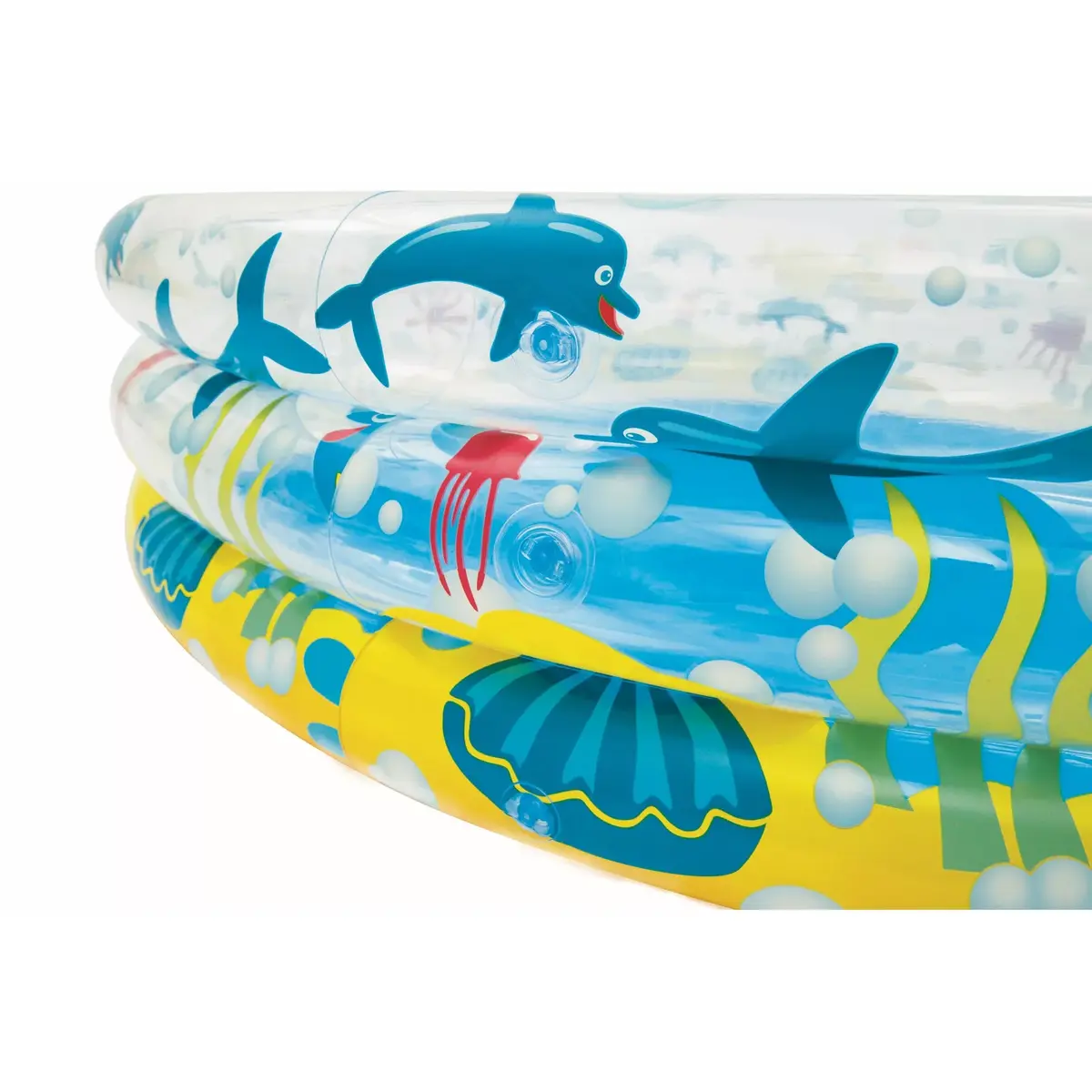 Надувной бассейн Bestway Inflatable Deep Dive 3-Ring Pool Photo 8