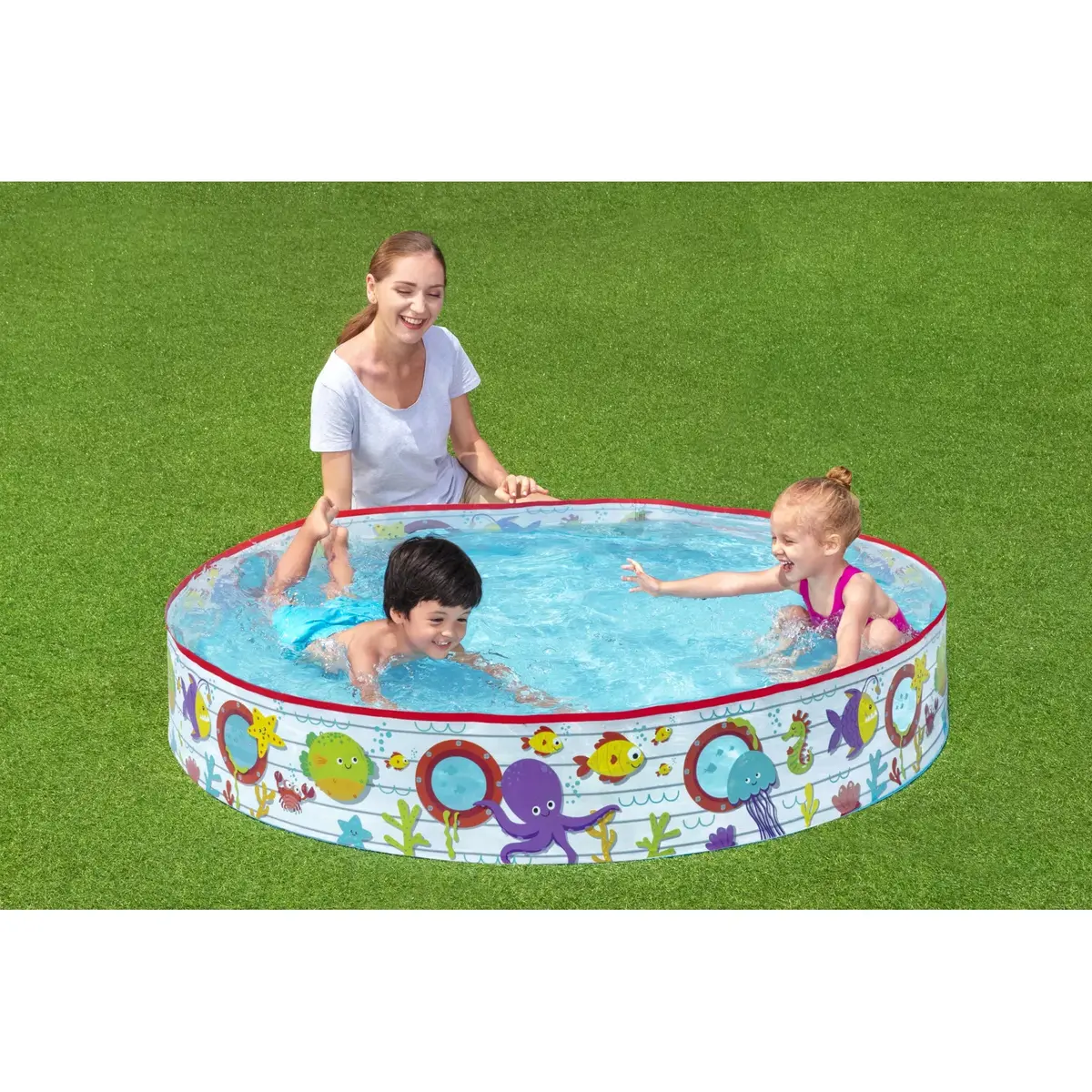 Надувной бассейн Bestway Fill 'n fun Φ1,52 м Photo 5