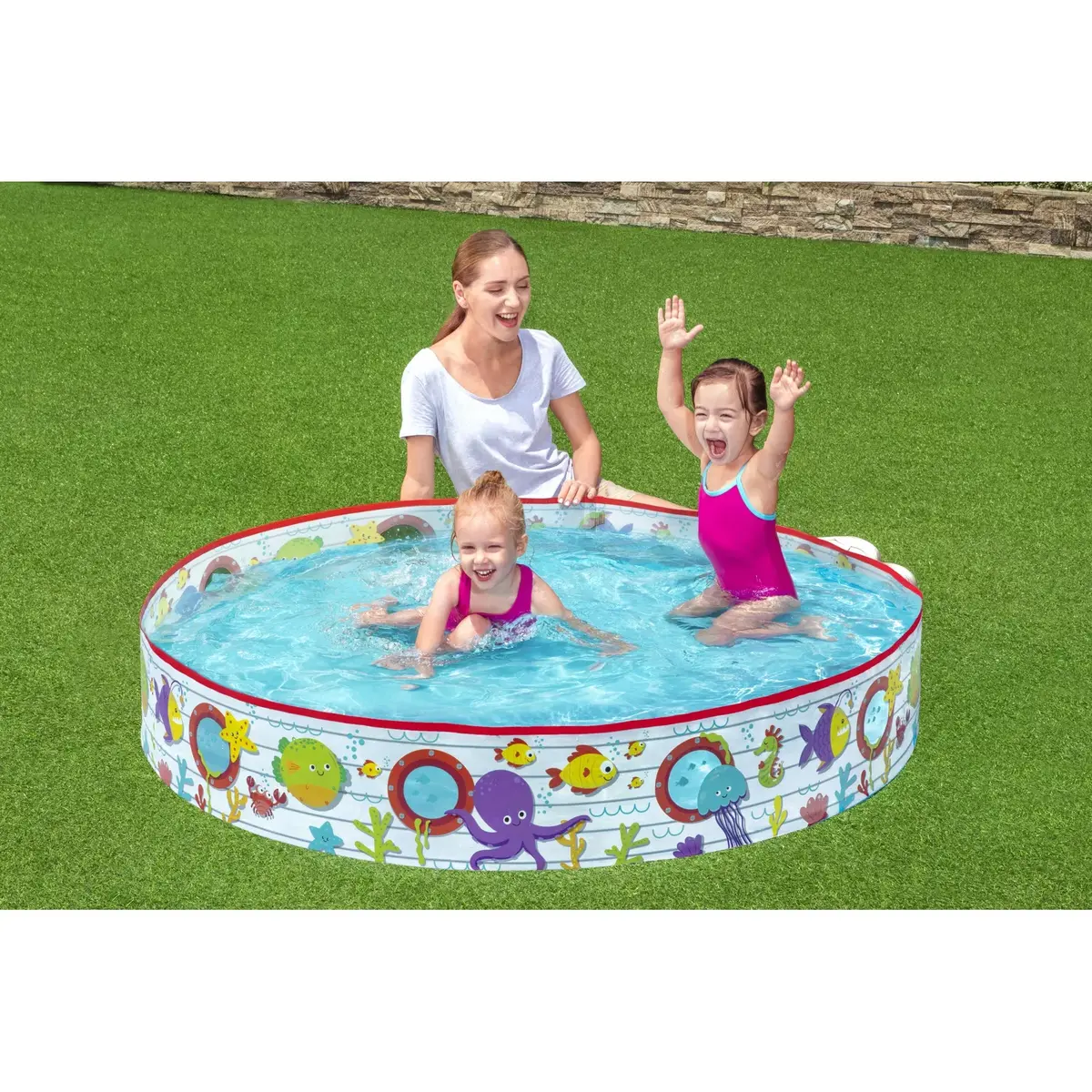 Надувной бассейн Bestway Fill 'n fun Φ1,52 м Photo 6