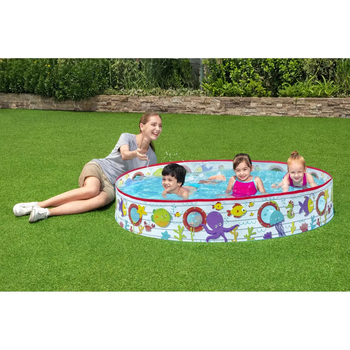 Надувной бассейн Bestway Fill 'n fun Φ1,52 м Photo 7