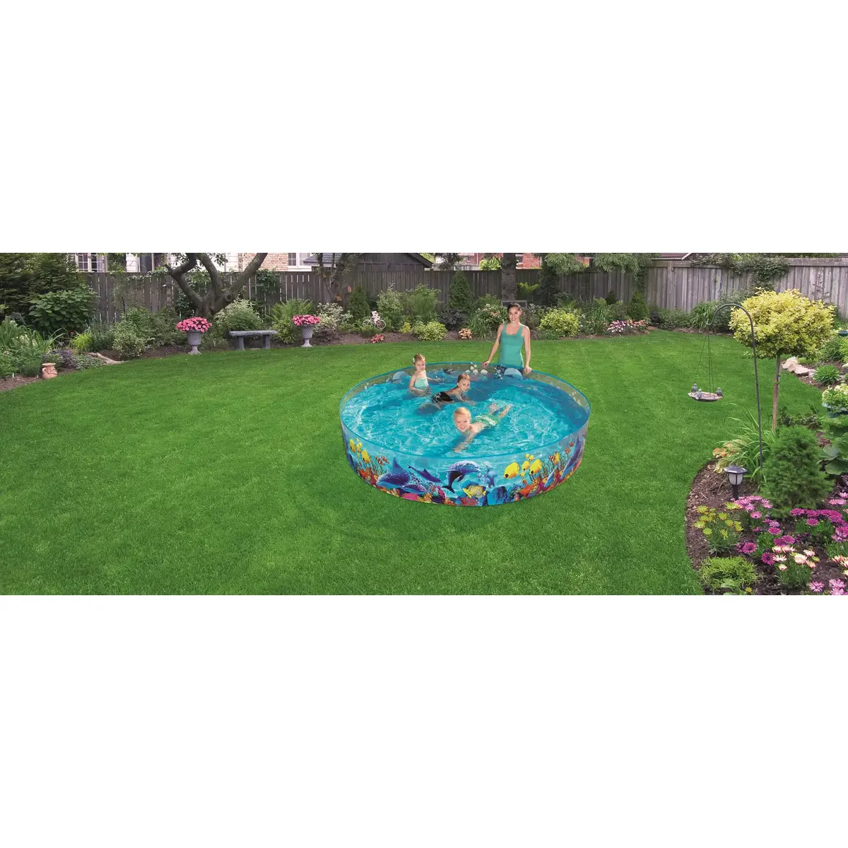 Каркасный бассейн Bestway Fill 'n fun Φ2,44 м × H46 см Photo 7