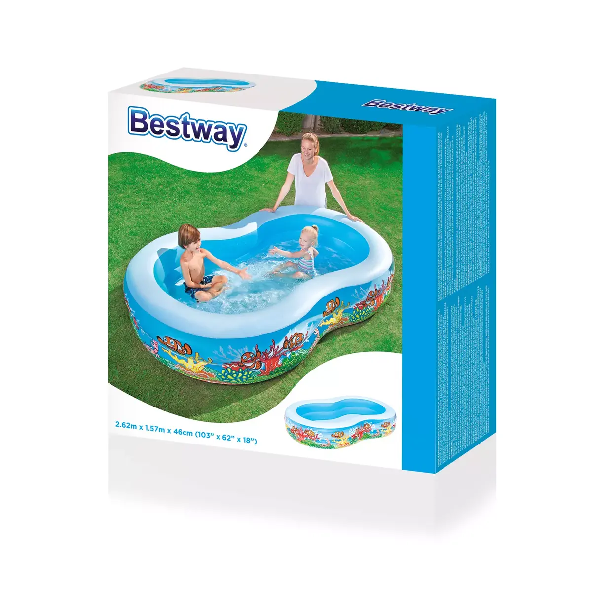 Надувной бассейн Bestway 54118 Photo 3
