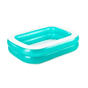 Inflatable pool Bestway Blue Rectangular Family Pool 2.01m x 1.5m x 51cm