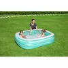 Inflatable pool Bestway Blue Rectangular Family Pool Photo 7