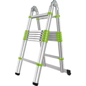 Телескопическая лестница Fieldmann FZZ 4006 — компактная выдвижная лестница для дома и работы