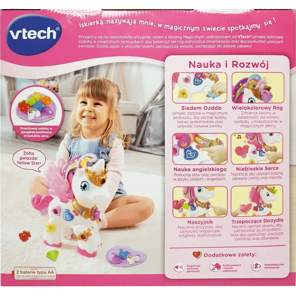 VTech Kidi Sparky — фигурка волшебного единорога Photo 3