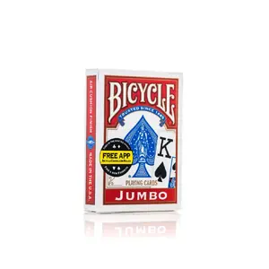 Playing Cards Bicycle Jumbo Rider Back 56 pcs