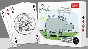 Playing cards TREFL Cards Mleczko 2 decks of 55 cards – 2 x 55-card decks for card games