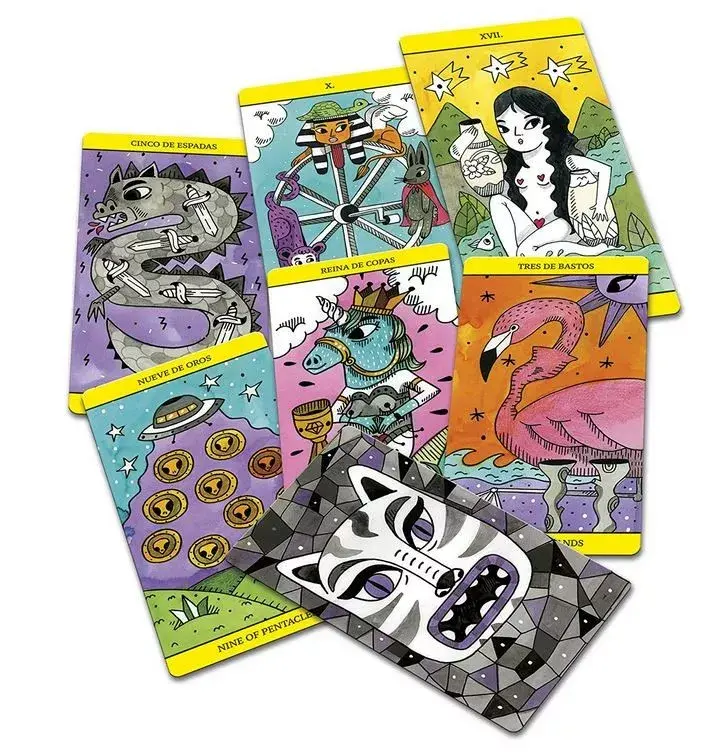 Tarotu kārtis Bicycle — Karty Magic Tarot by Amaia Arrazola Photo 2