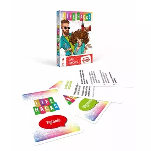 Board Game Cartamundi Gra Life Hacks – party and family card game, MPN 00788