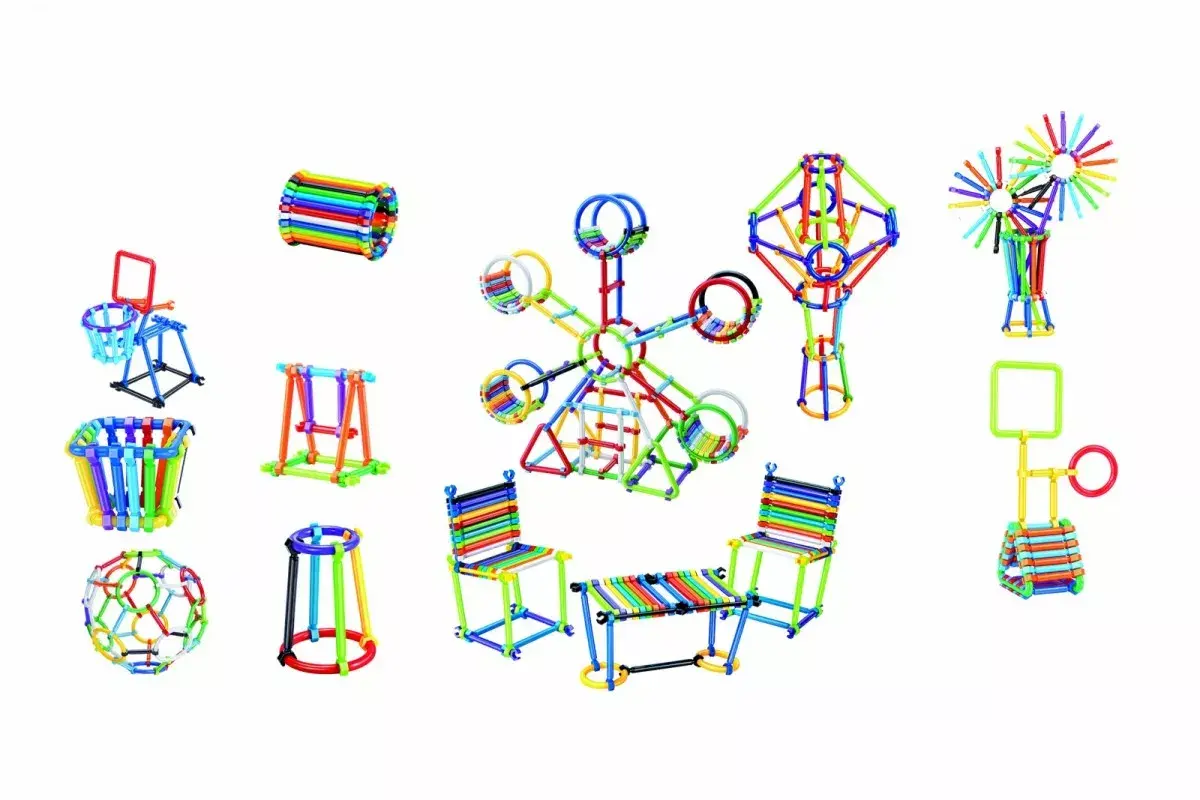 Ascato Blocks Sticks 360 elementu komplekts Photo 2