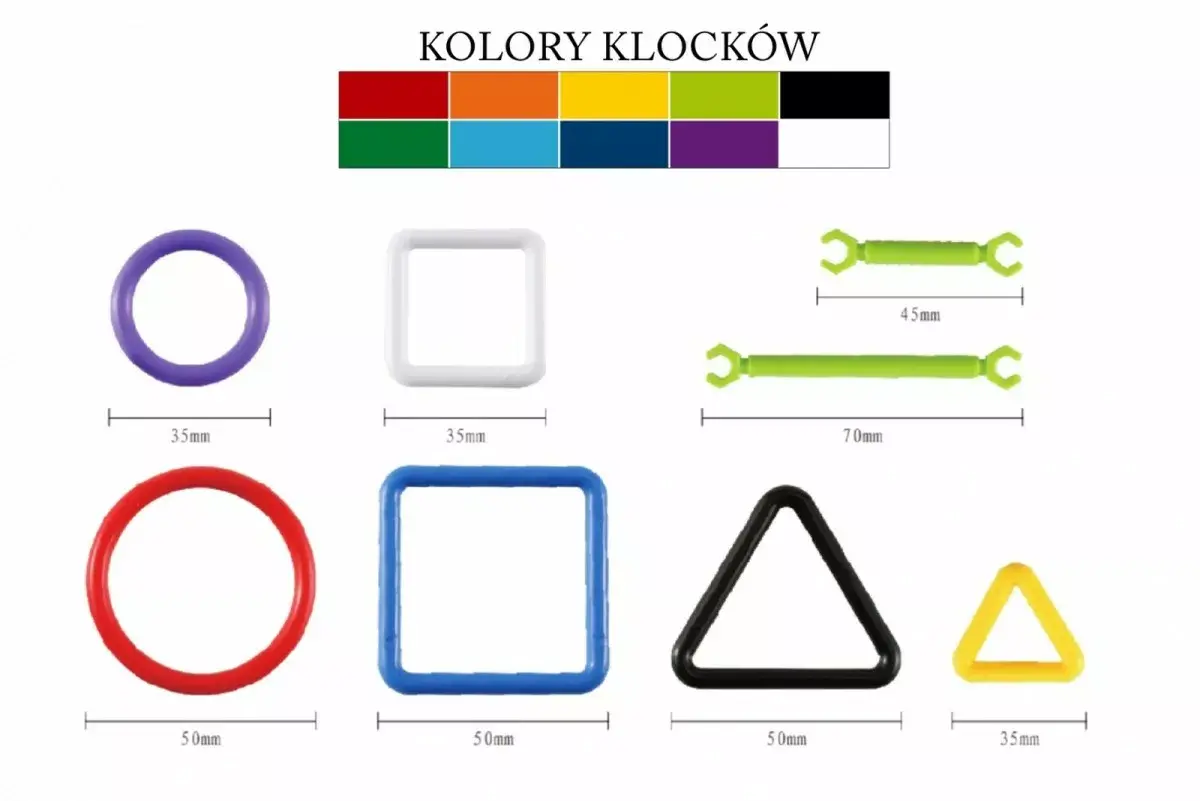 Ascato Blocks Sticks 360 elementu komplekts Photo 3