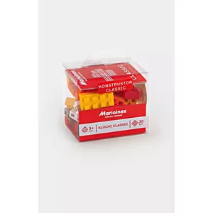 Building Blocks Set Marioinex Classic Blocks 30 pieces — wooden/plastic construction toy