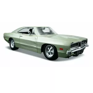 Металлическая модель автомобиля Maisto Ford Mustang GT 1967, масштаб 1/24, серый