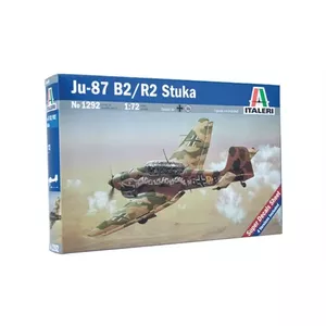 Italeri JU - 87 B2 STUKA Fiksētu spārnu gaisa kuģis Montāžas komplekts 1:72