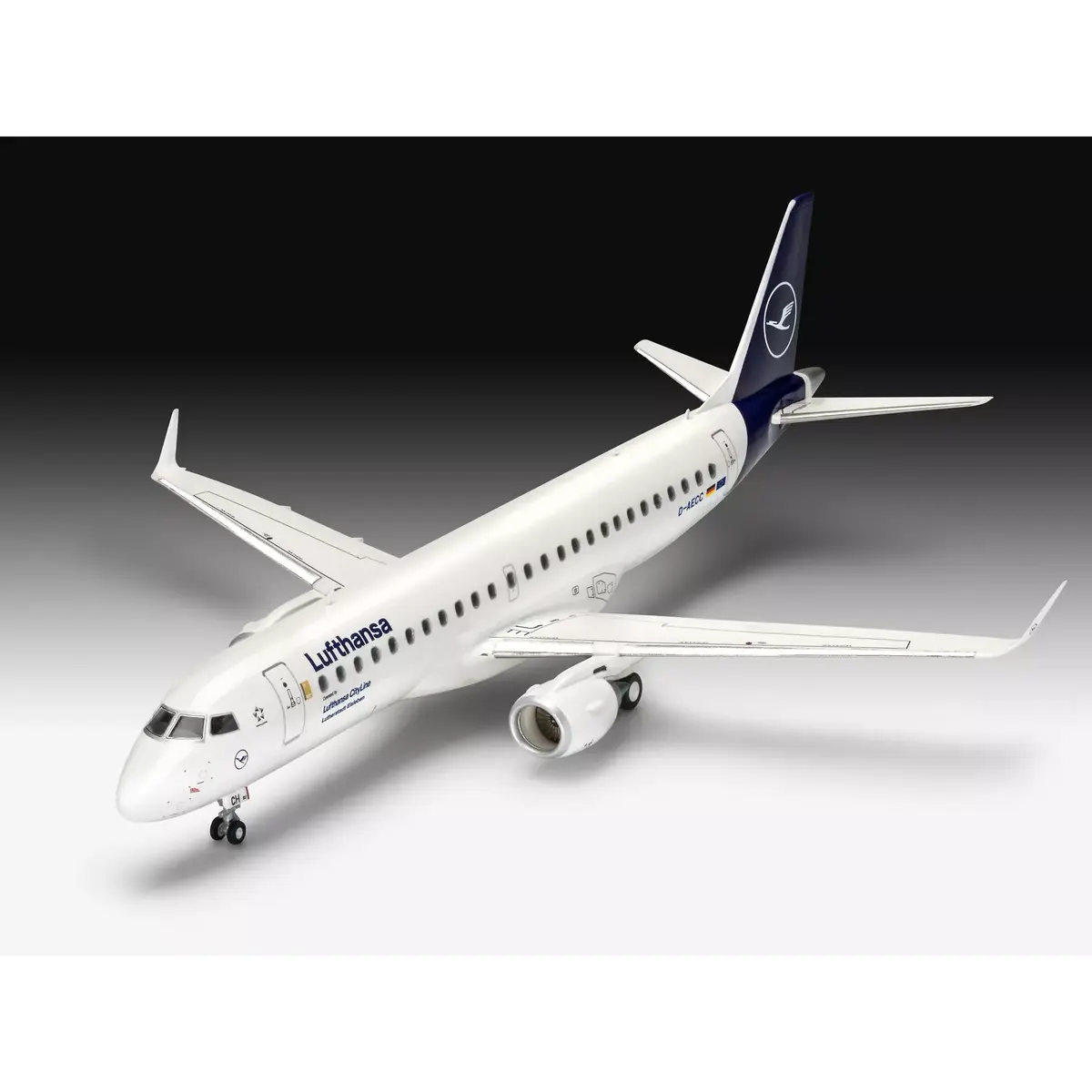 REVELL Embraer 190 Lufthansa New Livery, 1:144 iepriekš salikta Photo 2