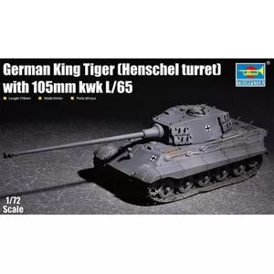 TRUMPETER King Tiger ar 105 mm kWh (Henschel turs