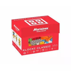 Конструктор Marioinex Classic 350 шт. – набор строительных деталей, 350 элементов