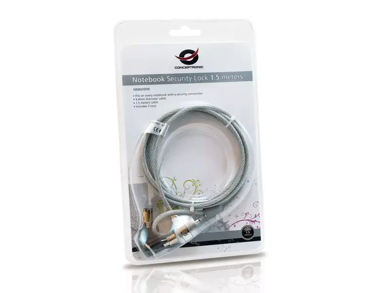 Notebook Security Lock Conceptronic CNBSLOCK15 Photo 4