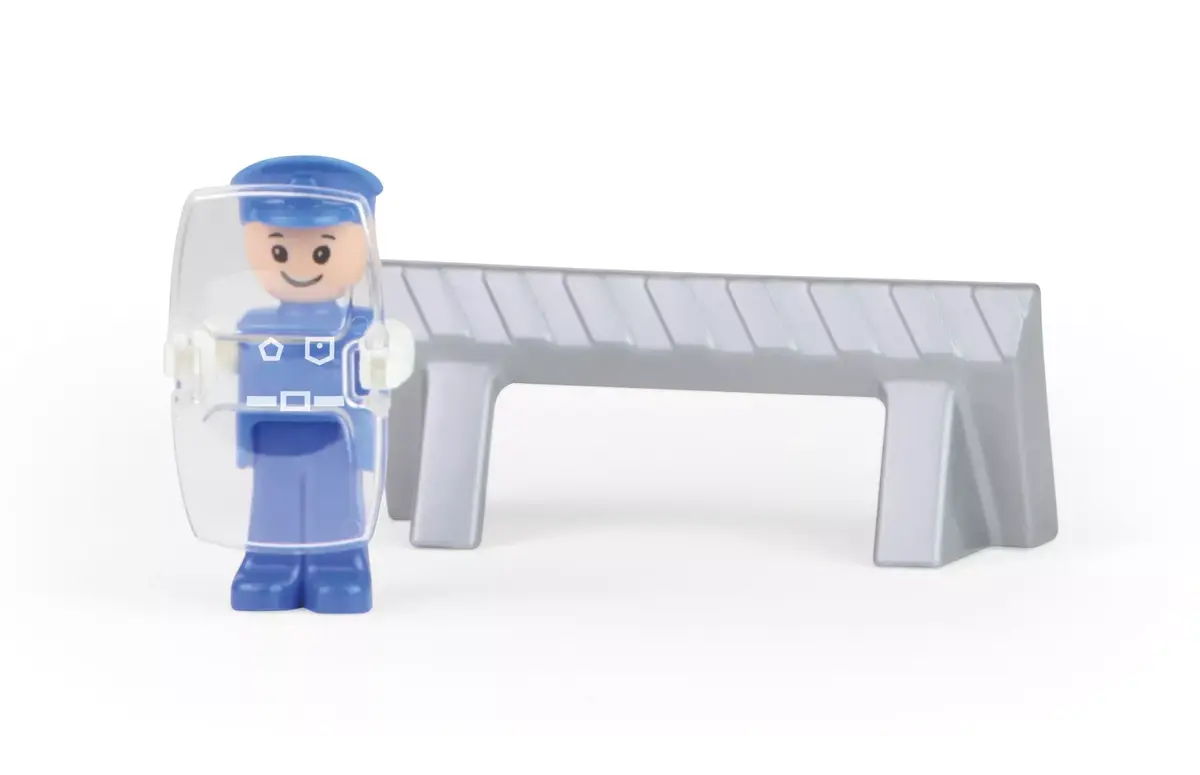 Грузовик Lena TRUXX Police с аксессуарами Photo 3