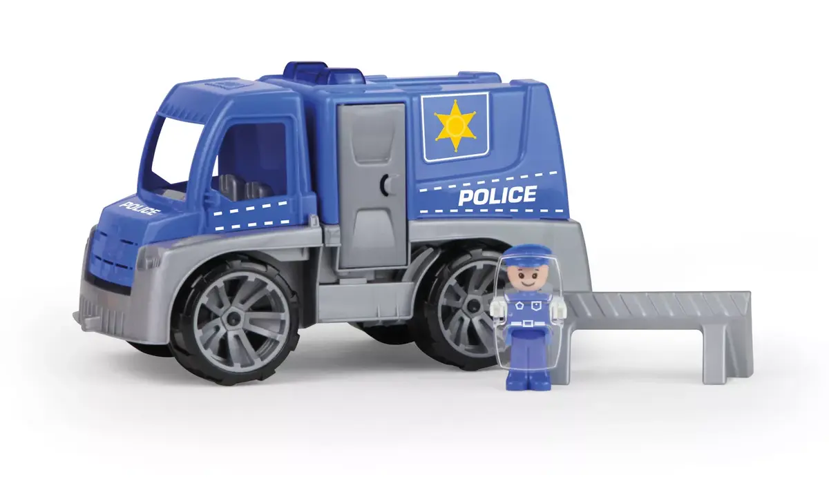 Грузовик Lena TRUXX Police с аксессуарами Photo 4