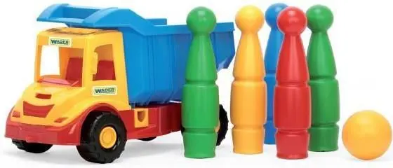 Wader Tip Lorry Multi Truck 32220 play truck set Photo 2