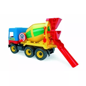 Игрушечный бетономешалка Wader Middle Truck 32390, пластик, масштаб 1:16