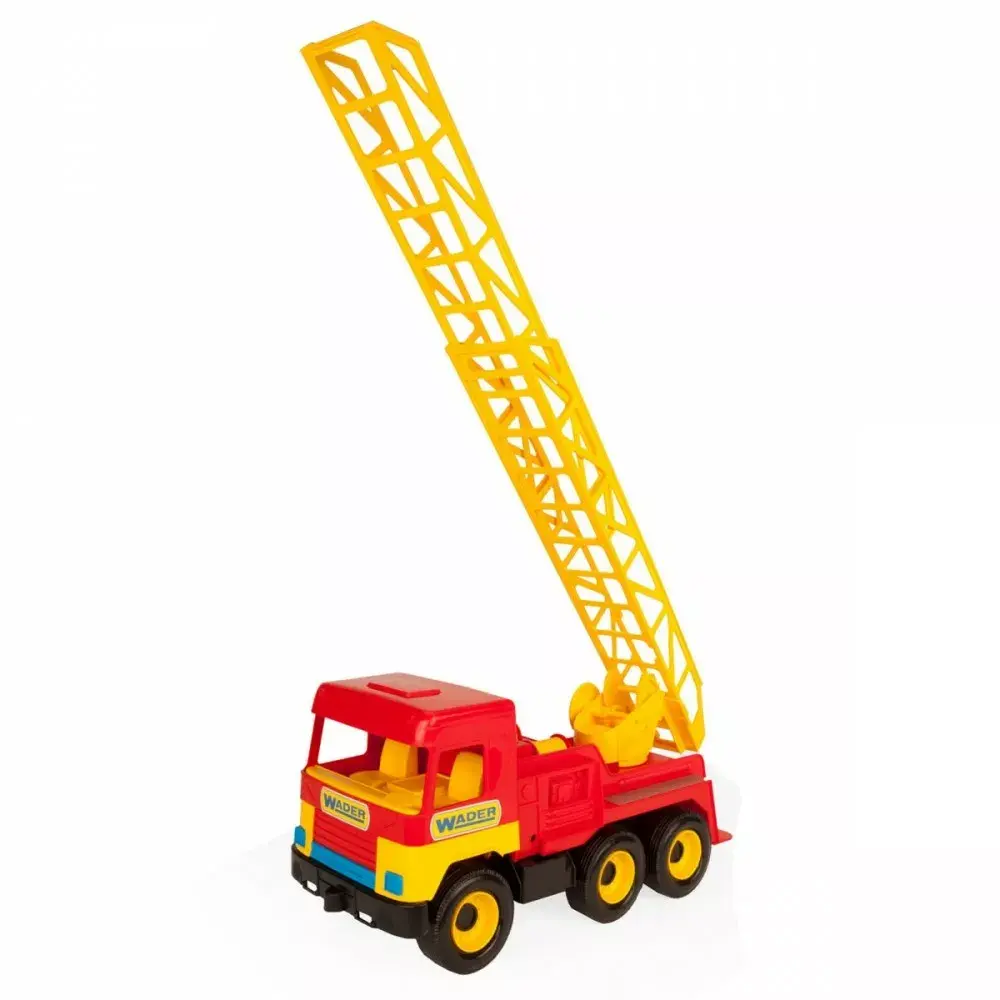 Wader Middle Truck 32370 rotaļu ugunsdzēsēju mašīna Photo 2