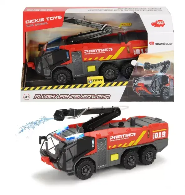 Ugunsdzēsēju mašīna Dickie Toys Airport Fire Engine Photo 2