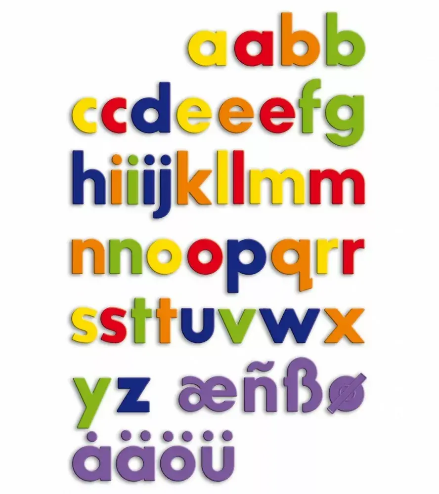 QUERCETTI Magnetic Letters Small Polish and German Photo 3