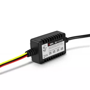 Power adapter/inverter Xblitz R4 POWER — indoor 10 W, 12/24 V input, 4 m cable, black/red