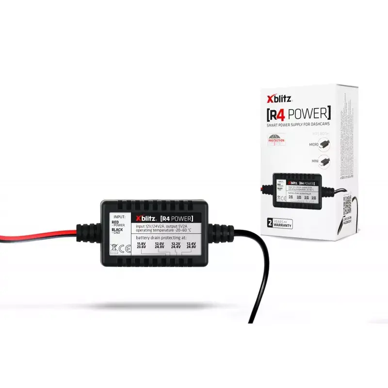 Xblitz R4 POWER power adapter/inverter Photo 3