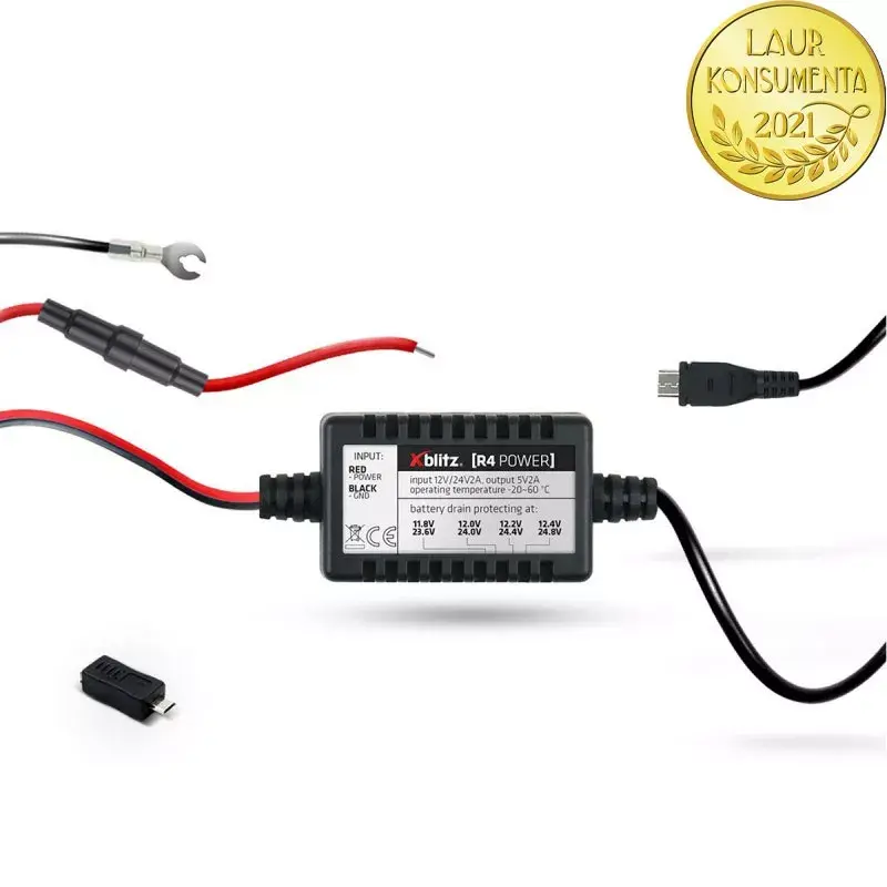 Xblitz R4 POWER power adapter/inverter Photo 4