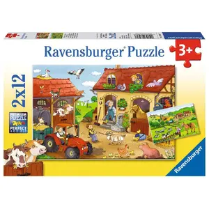 Jigsaw puzzle Ravensburger 07560 — 12 pieces, cartoons, width 260 mm, age 3+