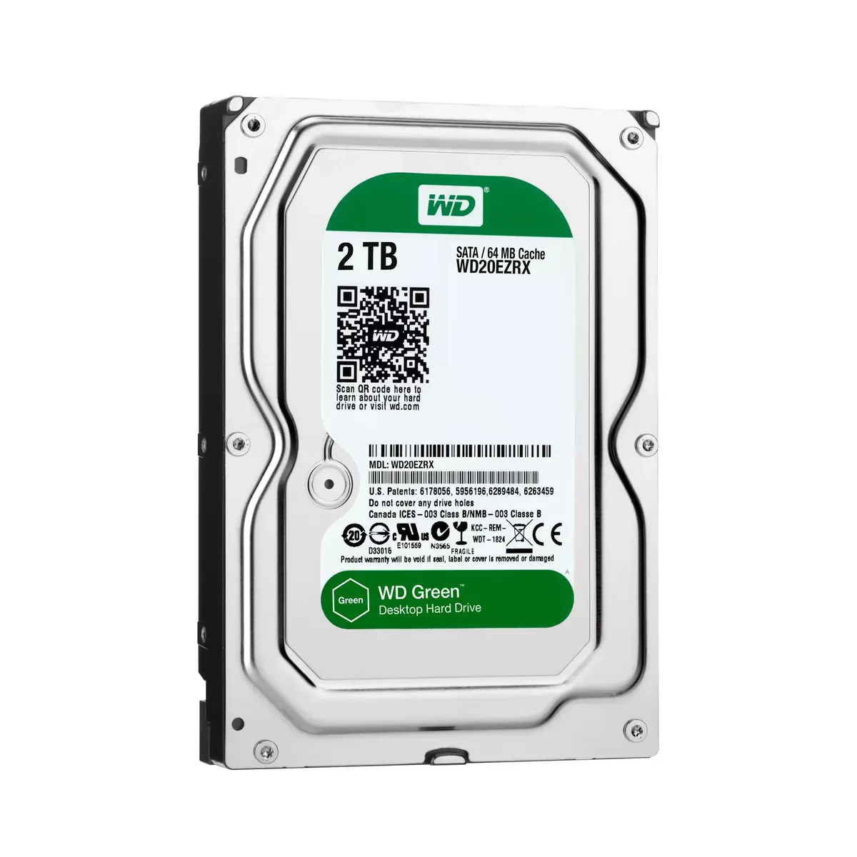 HDD Western Digital 2TB WD20EZRX-RFB Photo 2