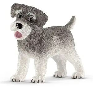 Figure Schleich Miniature Schnauzer model 13892, plastic collectible dog, multicolour, for ages 3+