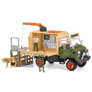 Грузовик для спасения животных Schleich WILD LIFE 42475