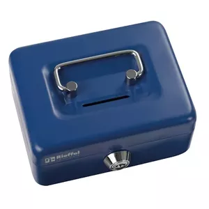 Rieffel KIKA cash/ticket box Steel Blue