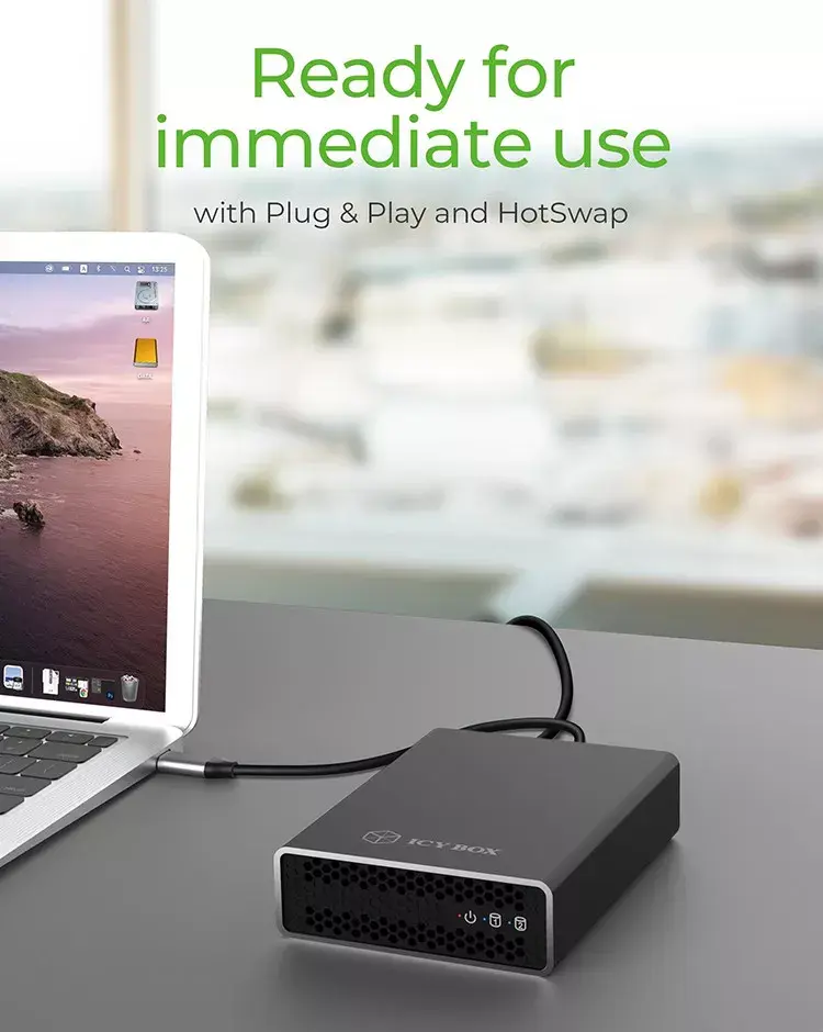 RAIDSONIC IB-RD2253-U31 HDD/SSD enclosure Photo 5