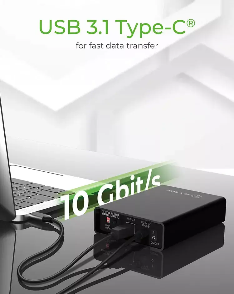 RAIDSONIC IB-RD2253-U31 HDD/SSD enclosure Photo 7