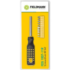 Manual screwdriver Fieldmann FDS 1007-11R — straight, 1 piece, Flat and Phillips tips