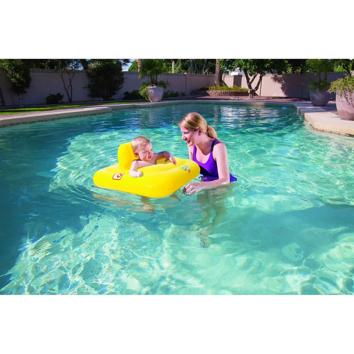 Peldes sēdeklis Bestway Swim Safe Baby Seat Support Step A Photo 4