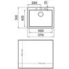TEKA Forsquare 50.40 TG flush-mounted sink Photo 2
