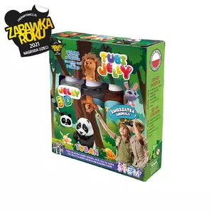 Набор для творчества TUBAN Tubi Jelly 3 цвета - Животные