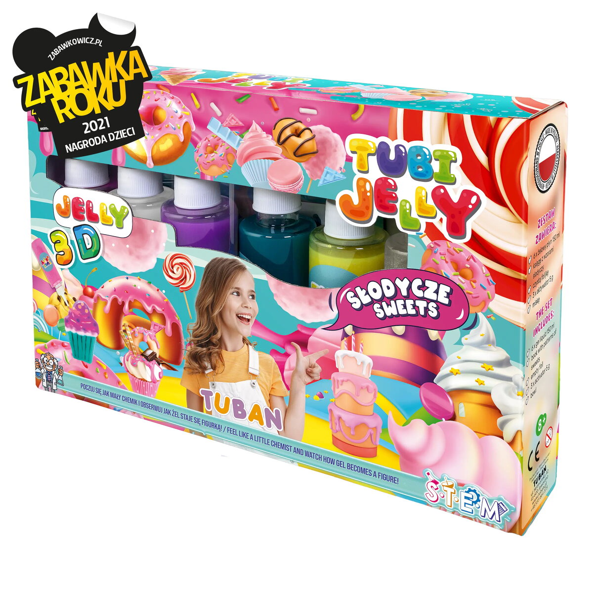 TUBAN Bērnu radošais komplekts Tubi Jelly