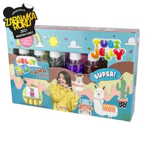 Набор для творчества TUBAN Tubi Jelly 6 цветов - Лама