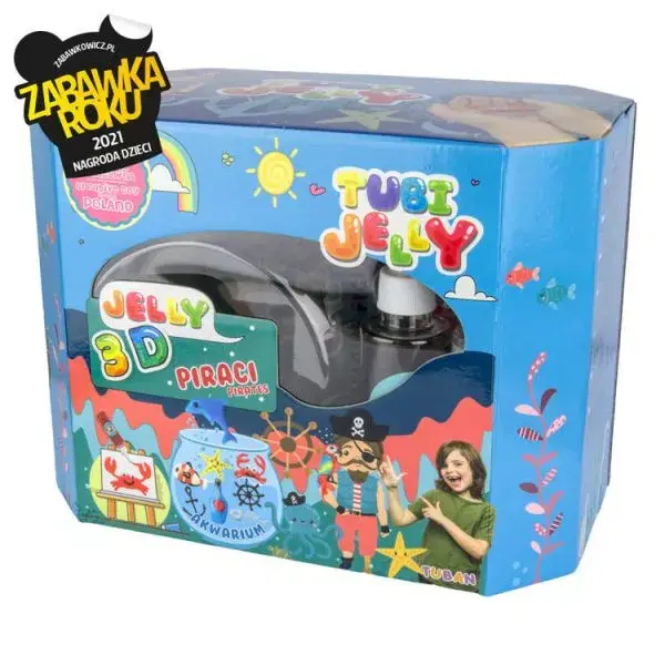 Набор TUBAN Tubi Jelly 8 цветов с аквариумом Пираты Photo 2