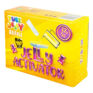 Слайм TUBAN Jiggly Slime 100 г бирюзовый перламутровый