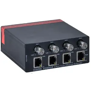 Coax extender Barox VI-COAX-2404AB 4-channel PoE over coax transmission