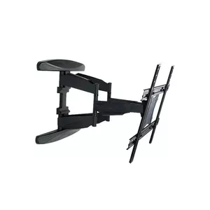 TV wall mount TECHLY ICA-PLB-172L for 40"–80" screens, VESA 600x400, max load 50 kg, tilt -2° to 12°, black